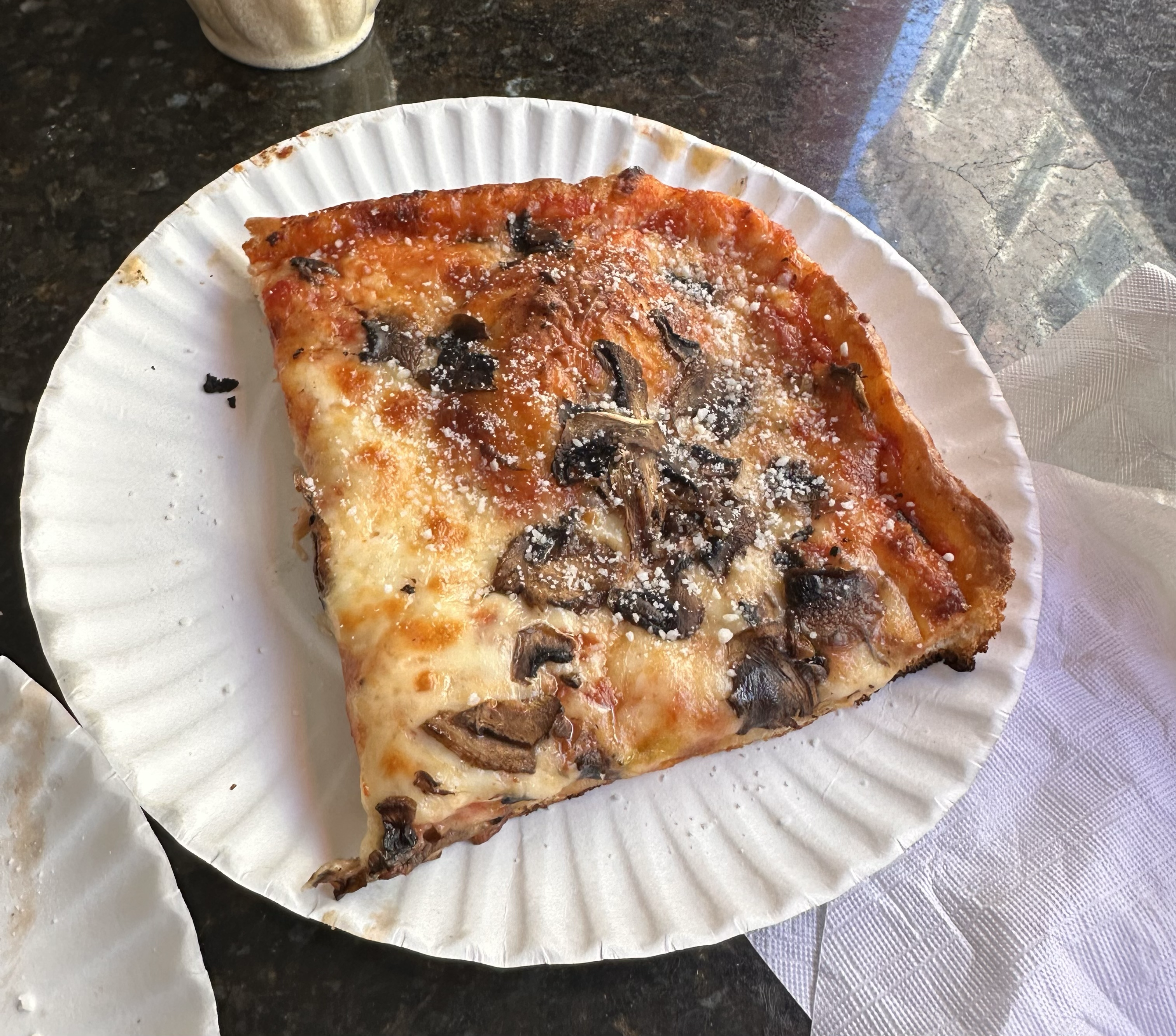 mushroom pizza
