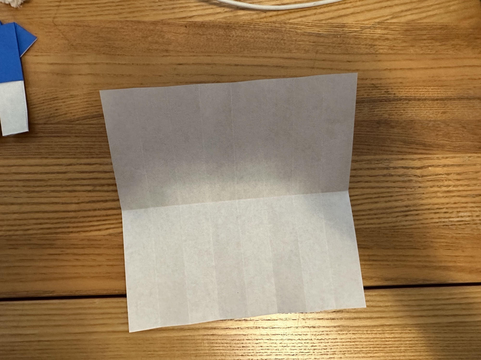 Origami dress step 4