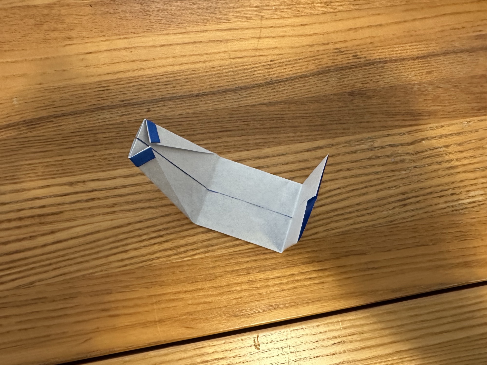 Origami shirt step 8