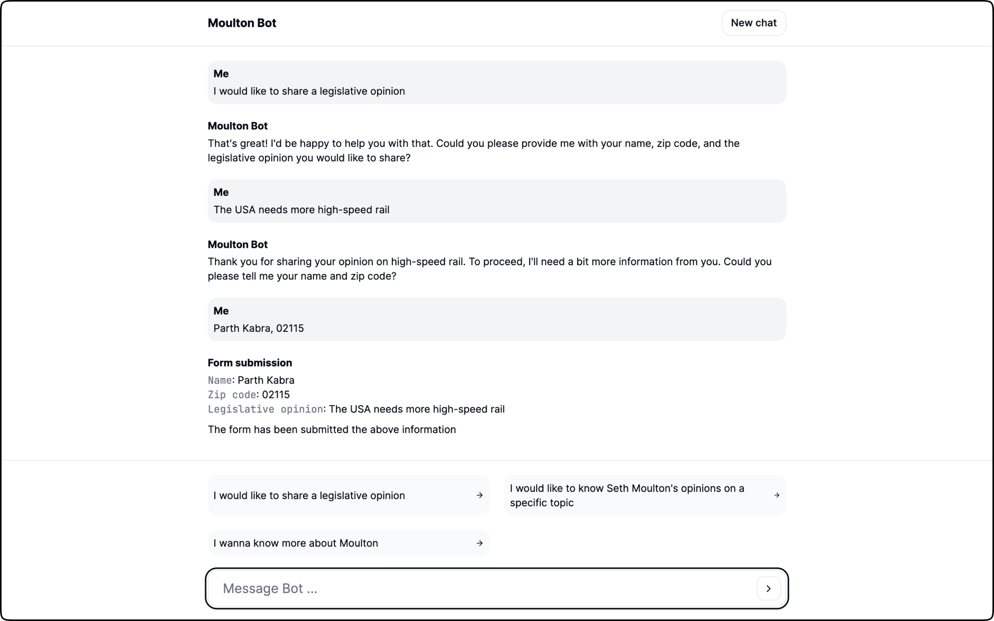 CivicConnect constituent chat